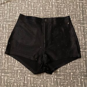 American Apparel High Waisted Disco Shorts